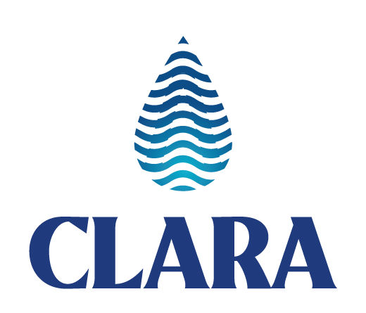 Agua clara logotipo.